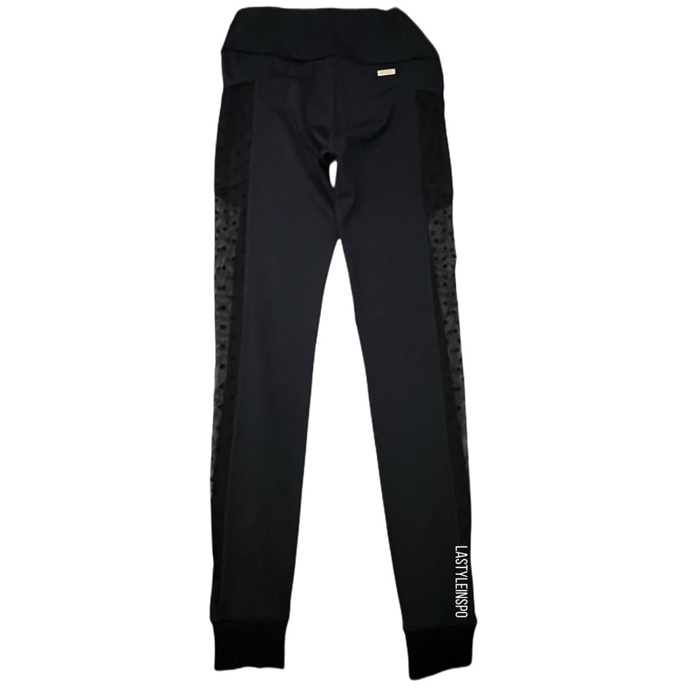 REVOLVE Alala Leggings Side Mesh Dotted Black Size XS